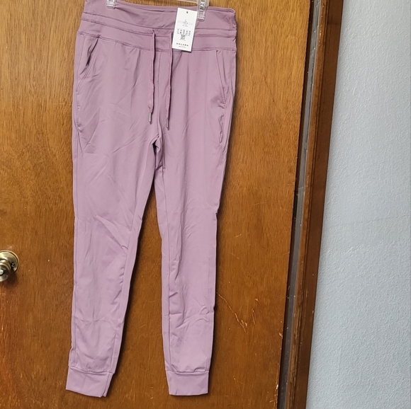 HALARA High Waisted Drawstring Pocket Plain Cool Touch Full Length Joggers - Picture 5 of 5